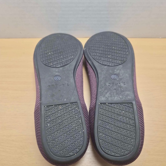 Rothy’s RETIRED Port Wine Round Toe Flats Washable Shoes US 7 - Picture 7 of 7